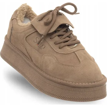 Dámské tenisky SOLO SOPRANI COUTURE - DÁMSKÉ BOTY - SSW521P34/21 JENNY SUEDE FUR