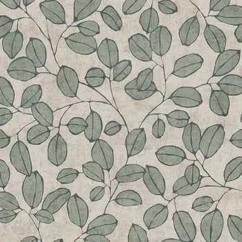 Tapeta Vliesová tapeta šedá, zelená - rostlinný vzor 791481 / Tapety na zeď 79148-1 Nordic Feeling (0,53 x 10,05 m) A.S.Création