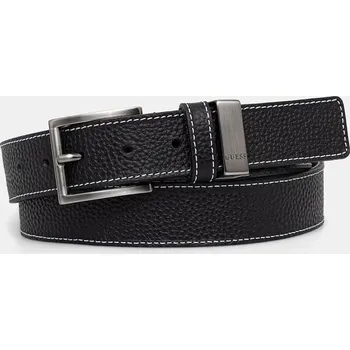 Opasek Kožený pásek Guess BOSTON BM7873.P6235 černá 99X, vel. XL