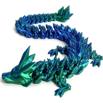 Létající drak Svítící drak s křídly 3d | luminiscenční drak, dekorace drak - D , 22CM