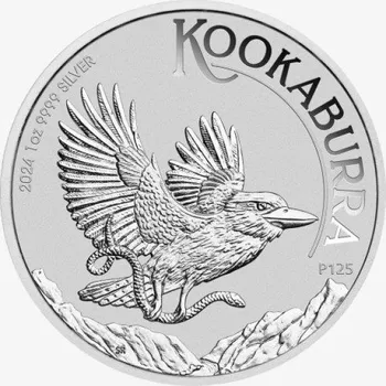 Stříbrná mince Kookaburra 1 Oz r.2024