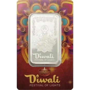 Stříbrný slitek 1 oz PAMP Diwali Lakshmi a Rangoli