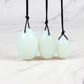 Set yoni vajíček pro posílení pánevního dna | masážní kámen - E