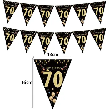 Party dekorace Narozeninová girlanda party | narozeninová výzdoba - 70.