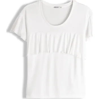 GATE Žebrovaný top s volány 34 226-0383/111