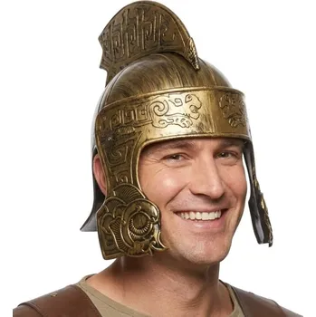 Helma voják bojovník zlatá