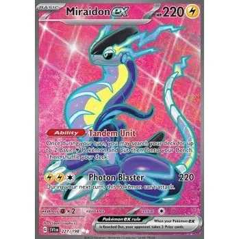 Karetní hra Pokémon SVI 227/198 Miraidon ex - Scarlet & Violet