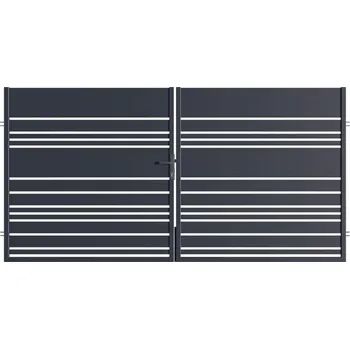 Plot Polargos LAVANDER brána dvoukřídlá bez pohonu, šířka 3000, výška 1500mm