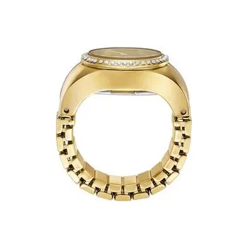 Hodinky Fossil Hodinky Watch Ring ES5319 Zlatá OS