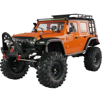Amewi AMXRock Crosstrail Crawler 4WD ARTR 1:10, oranžová metalíza