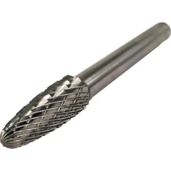 Fréza Stromečková zaoblená fréza na kov (typ F) 8x20/6 mm Sherman