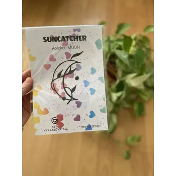 Samolepící dekorace Naše Vykrajovátko Suncatcher - Moon 1