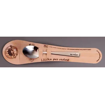 Příbor Nerezová lžička 11 cm - Na relax