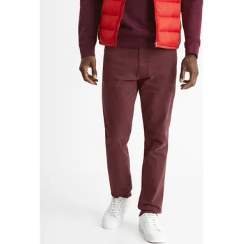 Pánská móda Celio Kalhoty Vopry1 1114719 Vínová 48/34