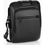 PORSCHE DESIGN Roadster Leather Shoulder Bag S Taška přes rameno kožená s přihrádkou na tablet černá (Kompaktní taška přes rameno vyrobená z měkké telecí kůže s přihrádkou na tablet.)