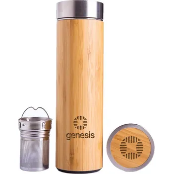 Čajovna Genesis Bambusová lahev se sítkem (500 ml)