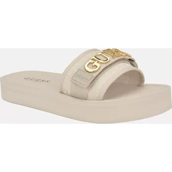 Dámské žabky GUESS dámské pantofle, nazouváky Peers mléčné 40
