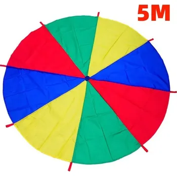 Dětský padák duha | hračka, venkovní hra - 5 metrů