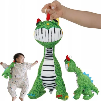 plyšák Malý Dinosaurus Plyšák 30 cm Lehký a Přenosný do Ložnice nebo na Cesty