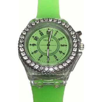 Hodinky Svítící led párové módní hodinky | doplňky - Zelený