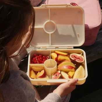 Svačinový box KONGES SLOJD Svačinový box BENTO - LEMON