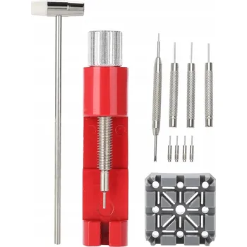 Sada nářadí SADA NÁŘADÍ PRO OPRAVU HODINEK ŘEMÍNEK ČLÁNKY