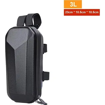 brašna na kolo Vodotěsná přední brašna na koloběžku | taška na kolo - 3L Černá