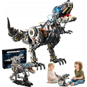 ostatní stavebnice Stavební sada Dinosaurus 1268 dílů se světelnými efekty Abs