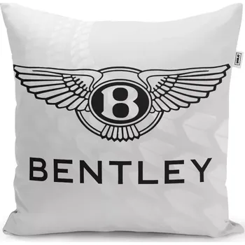 Dekorativní polštářek Dekorační polštář Bentley na bílé - Sablio - 40x40 cm