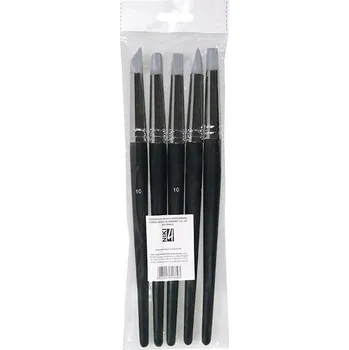 Vrták Sada 5 silikonových štětců Koh-I-Noor Niki4 Č. 10