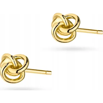 Náušnice Jemné stříbrné NÁUŠNICE ryzost 925 Malé uzlíky