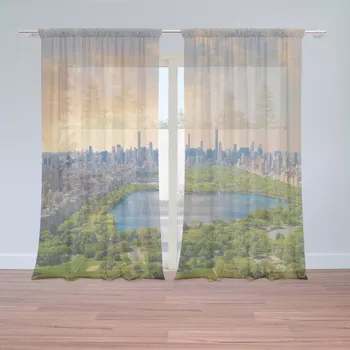 Záclona Sablio Záclony New York Central Park: 2 ks - 150x250 cm - Sablio