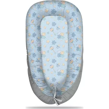 Hnízdečko pro miminko Sablio Hnízdečko pro miminko Puzzle a dudlíky