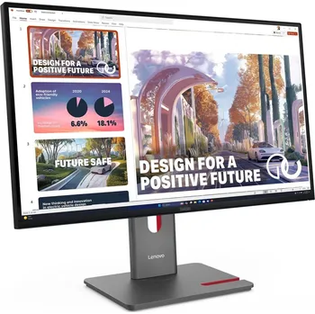 Monitor Lenovo ThinkVision/P27qd-40/27"/IPS/QHD/120Hz/4ms/Black/Černá/3R