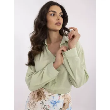 Dámská košile NM KS košile Y0826.69 pistácie jedna velikost