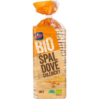 Trvanlivě pečivo Racio Bio chlebíčky špaldové 140 g 