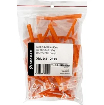 Zubní kartáček Spokar XML 0,4 mezizubní kartáček 25 ks