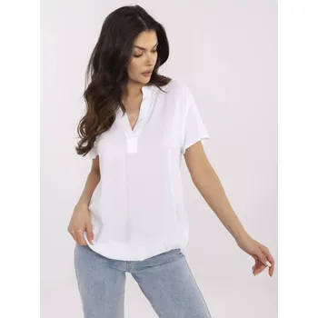 Dámská košile Halenka D73761M11173A bílá S