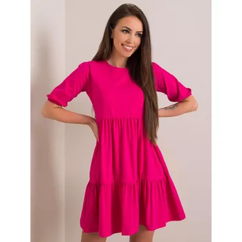 Dámské šaty Šaty RV SK 5587.93 fuchsiová XL