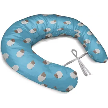 Kojící polštář Sablio Těhotenský polštář Ovečky