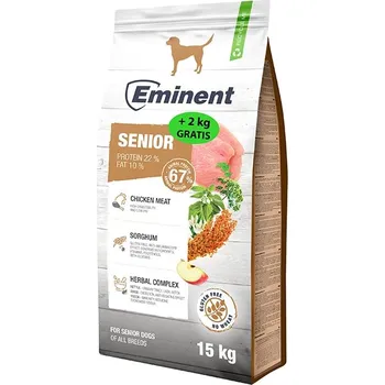 Krmivo pro psa Eminent Dog Senior High Premium 15+2 kg ZDARMA + Doprava zdarma