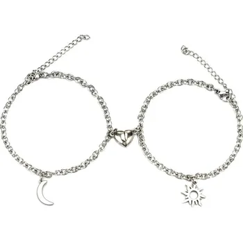 Náramek 2 ks Párové magnetické náramky | šperk - Sada řetězů O