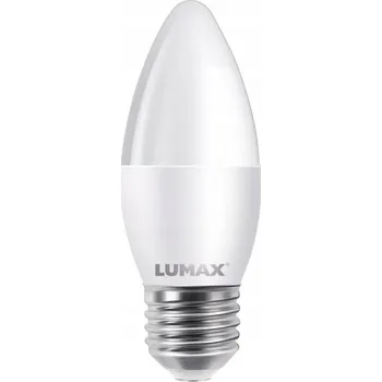 Žárovka LED žárovka LUMAX E27 C37 640 lm 8 W, teplá bílá