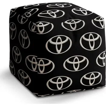 Taburet Sablio Taburet Cube Toyota Pattern: 40x40x40 cm