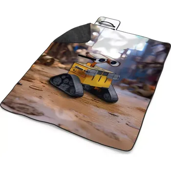 deka Sablio Plážová deka Wall-E robot Město: 200x140 cm