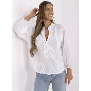 Dámská košile Halenka TW KS BI 3145.67 bílá L