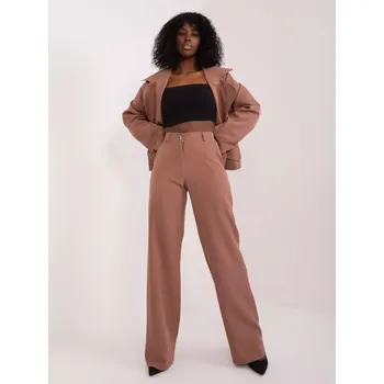 Dámské kalhoty Kalhoty LK SP 509579.22 hnědá 42