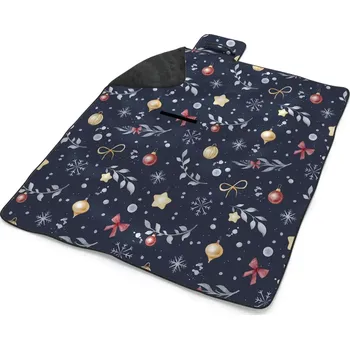 deka Sablio Plážová deka Štědrovečerní noc: 200x140 cm