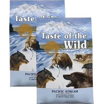Krmivo pro psa Taste of the Wild Pacific Stream Canine SET 2x 12,2 kg + Doprava zdarma