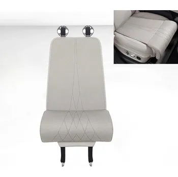 Opěrka nohou z paměťové pěny do auta | auto doplněk - Béžová bílá